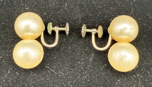Vintage richelieu earrings - richelieu,
